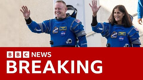 Astronauts could be stuck in space for eight months, Nasa says | BBC News