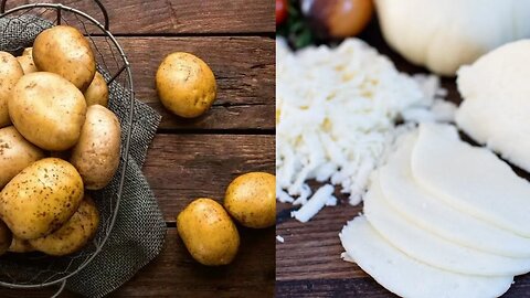 Fluffy Cheese Potato Bread - If You Have Some Potatoes, Make This Easy And Delicious Recipe!