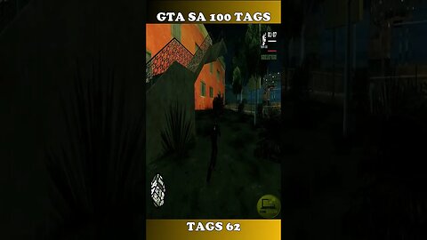 GTA SAN ANDREAS 100 TAGS TAG 62 #shorts #semedissaum #gta