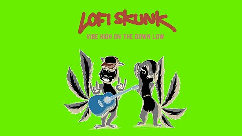 Lofi Skunk🦨🎧🌍✌️ Ambient Lofi Music for Positive Vibes