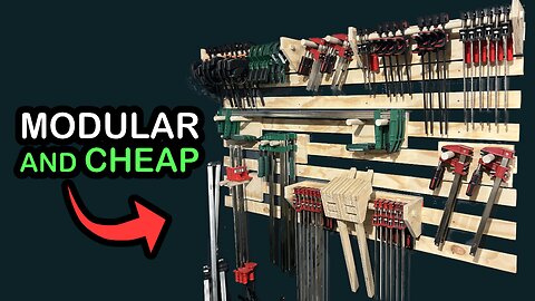 Better Clamp Storage | Modular Clamp Storage Upgrade