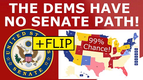 The Senate is Nearly CERTAIN to FLIP Red in 2024!