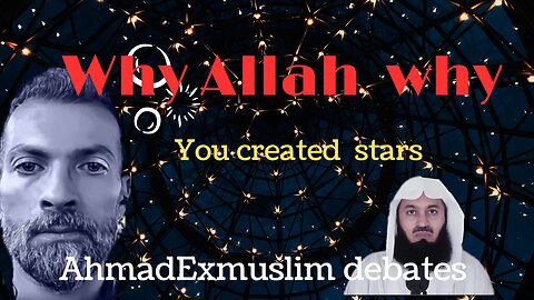 Why Allah CREATED Stars for what