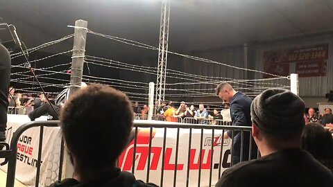 Jimmy havoc vs Mance Warner barbed wire massacre match