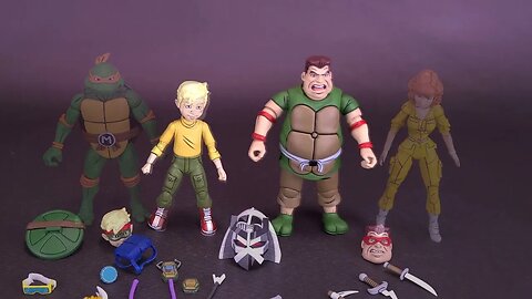 NECA Teenage Mutant Ninja Turtles Zack and Smash Figure 2 Pack @TheReviewSpot