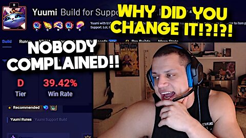 Tyler1 Complains About Yuumi Rework