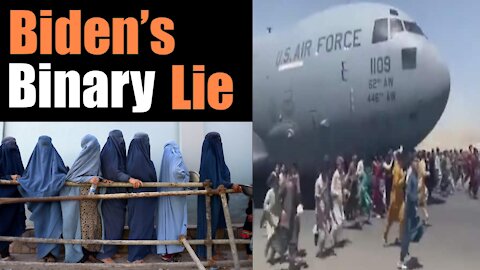 Biden's Binary a TOTAL Lie: the cost of Leaving Afghanistan for Women + Terror