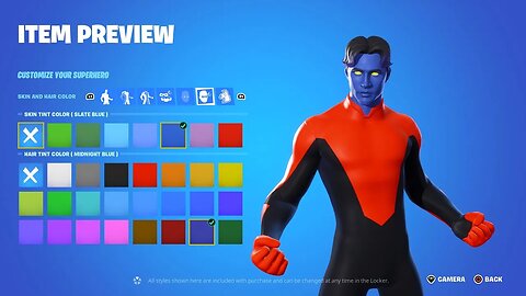 How to create NIGHTCRAWLER from X-Men in FORTNITE