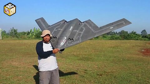 How to Build B-2 Spirit Bomber 2500mm RC Plane