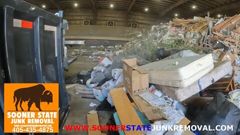 THIS IS HOW WE UNLOAD OUR TRAILERS TO RECYCLE AS MUCH AS POSSIBLE | JUNK REMOVAL | OKLAHOMA CITY