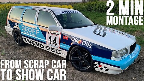 Building a Volvo 850 BTCC Estate Tribute in 2 minutes