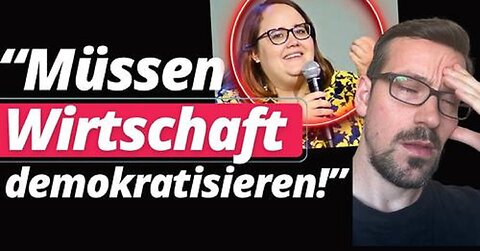 Grüne Ricarda Lang: Sozialismus Eklat auf offener Bühne!