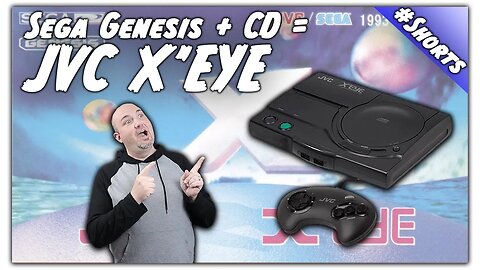 Genesis + Sega CD = RARE JVC X'Eye Added to My Collection #Shorts