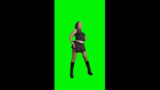 Apple Dance Intruder | Green Screen. Original video by Kelley Heyer