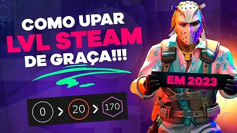 Aprenda a upar Level Steam DE GRAÇA em 2023 - Sem click bait...