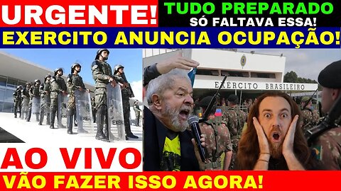 URGENTE! FOI ANUNCIADO AGORA PELO EXERCITO BRASILEIRO! TODO O ESTADO SERÁ OCUPADO ÚTIMAS NOTÍCIAS!