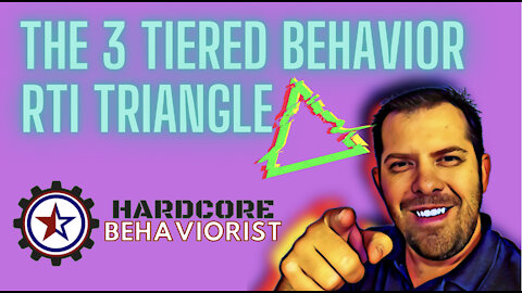 Hardcore Behaviorist | The 3 Tiered Behavior RtI Triangle