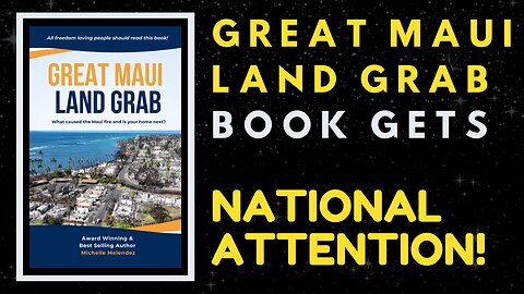 Great Maui Land Grab Book Gets National Attention!