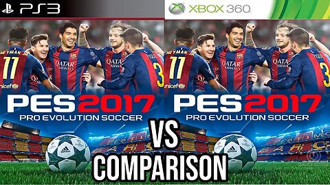 PES 2017 PS3 Vs Xbox 360