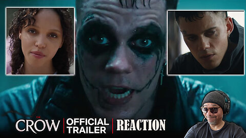 The Crow Official Trailer Reaction!