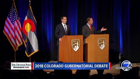 Jared Polis and Walker Stapleton square off in final Colorado governor's debate hosted by Denver7, The Denver Post, Univ. of Denver