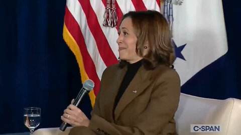 Fakest Faker Who Ever Faked A FAKE! Here's Three Minutes STRAIGHT Of Kamala Changing Accents