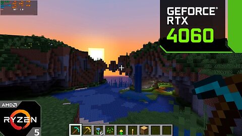 MINECRAFT - Gameplay | RTX 4060 + Ryzen 5600