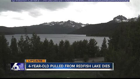 Young girl dies after being pulled from Redfish Lake