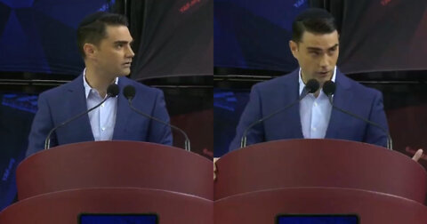 Ben Shapiro Triggers Applause, Laughter as He Shuts Down ‘F*** You’ Heckler: 'Two Quick Things'