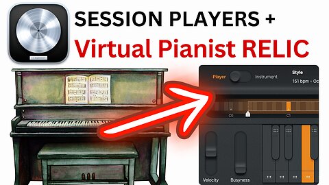 Ujam Virtual Pianist RELIC + Logic Session Players VST 2, VST 3, AAX & AU 2