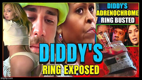 Diddy’s “Adrenochrome Ring” Ripped Wide Open