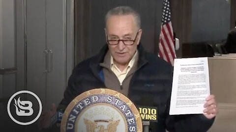 Schumer Announces “Biden Rescue Plan” For NYC as Internet Mocks Him