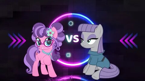 Crypto battles. 2 Season: My little pony. 10 Episode: Petunia Petals vs Maud Pie.