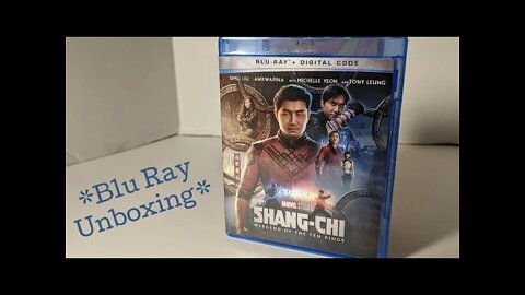 Marvel Studios SHANG CHI and the LEGEND OF THE TEN RINGS Blu Ray/Digital Code *Rodimusbill Unboxing*