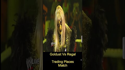 Goldust V William Regal. Trading places match. Classic WWE.