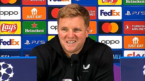 'Very HOSTILE ATMOSPHERE! Very difficult place to come!' | Eddie Howe | AC Milan 0-0 Newcastle