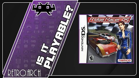 Is Ridge Racer DS Playable? RetroArch Performance [Series X | melonDS]