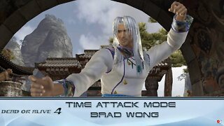 Dead or Alive 4: Time Attack Mode - Brad Wong