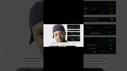 GEMATRIA - #JDilla Ritual Sacrifice? - Clip #21