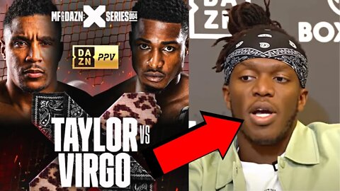 KSI RESPONDS TO ANTHONY TAYLOR vs IDRIS VIRGO CONFIRMED BY MISFITS BOXING