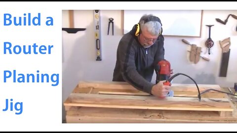 Building a Planing Jig for a Wood Router - woodworkweb