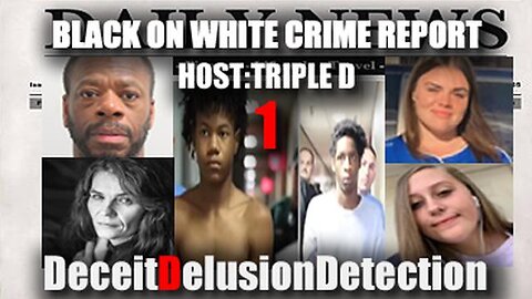 Black on White Crime Report #1 - Deceit delusion Detection