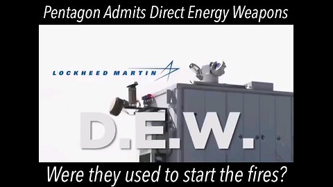 Pentagon Admits Direct Energy Weapons Exist