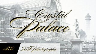 The Crystal Palace. 1st Photographs. 1851. Glass & Steel. Burnt to The Ground.