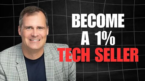 Tech Sales Career Advice Inspired By 100's Of Interviews With Top 1% Sellers (Scott Ingram)