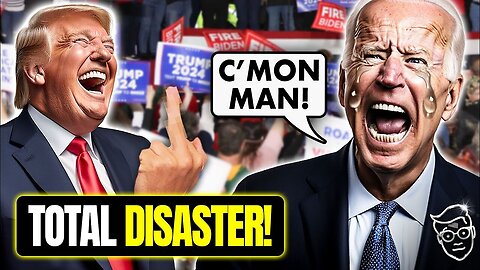 Biden's 'Hometown' Greets Him With TRUMP Signs As Protesters SCREAM Him Out of Event