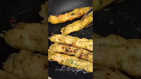 Chicken Seekh Kababs by Simple Easy Living #shorts #recipe #pakistanirecipe