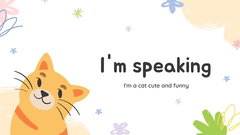 Cats talking ! these cats can speak english amazing thing 😁