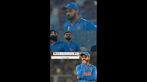 virat kholi sad 😞 reaction losing world cup in 2023