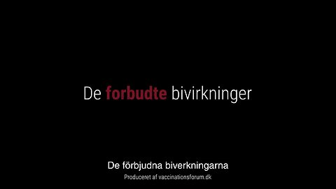 De förbjudna biverkningarna (De forbudte bivirkninger)